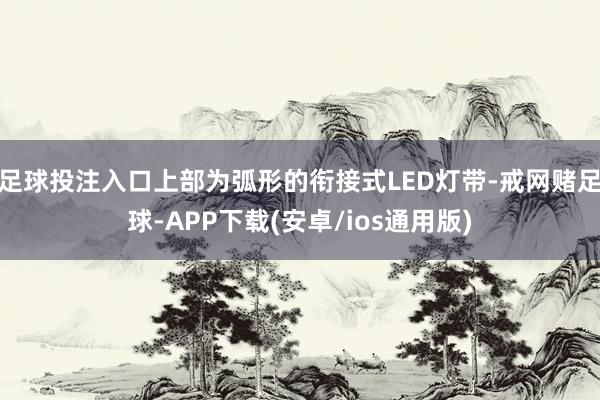 足球投注入口上部为弧形的衔接式LED灯带-戒网赌足球-APP下载(安卓/ios通用版)