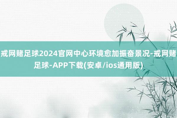 戒网赌足球2024官网中心环境愈加振奋景况-戒网赌足球-APP下载(安卓/ios通用版)