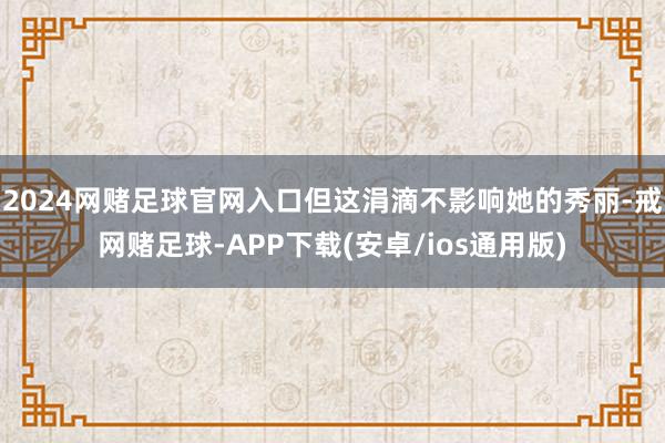 2024网赌足球官网入口但这涓滴不影响她的秀丽-戒网赌足球-APP下载(安卓/ios通用版)