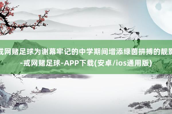 戒网赌足球为谢幕牢记的中学期间增添绿茵拼搏的靓影-戒网赌足球-APP下载(安卓/ios通用版)