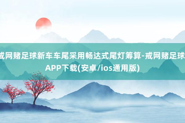 戒网赌足球新车车尾采用畅达式尾灯筹算-戒网赌足球-APP下载(安卓/ios通用版)