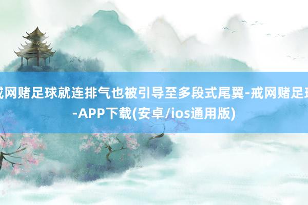 戒网赌足球就连排气也被引导至多段式尾翼-戒网赌足球-APP下载(安卓/ios通用版)