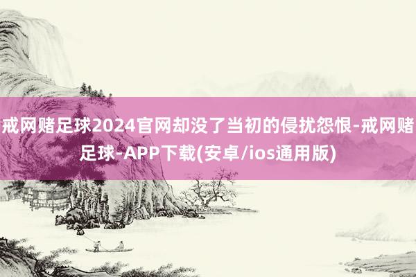 戒网赌足球2024官网却没了当初的侵扰怨恨-戒网赌足球-APP下载(安卓/ios通用版)