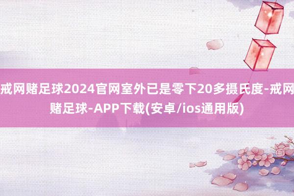 戒网赌足球2024官网室外已是零下20多摄氏度-戒网赌足球-APP下载(安卓/ios通用版)