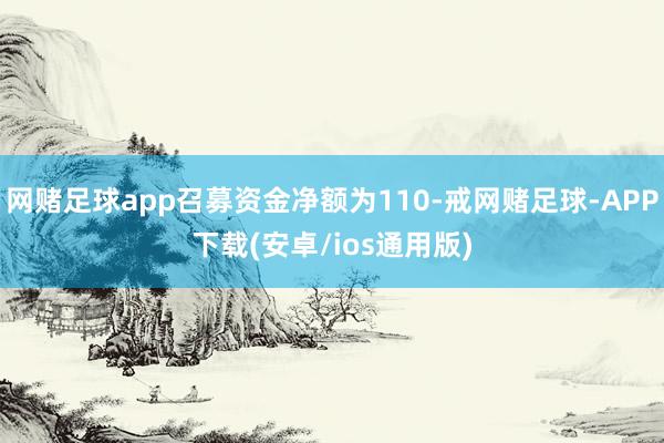 网赌足球app召募资金净额为110-戒网赌足球-APP下载(安卓/ios通用版)