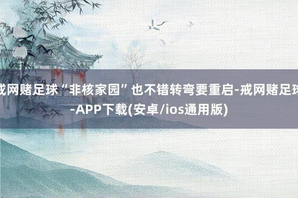 戒网赌足球“非核家园”也不错转弯要重启-戒网赌足球-APP下载(安卓/ios通用版)